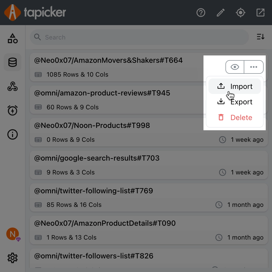 data-import