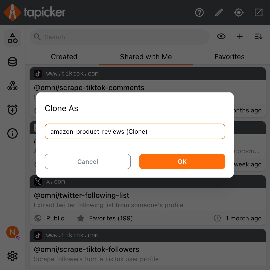 clone-recipe